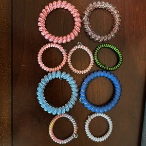 Assorted NEW Teleties - Set of 9